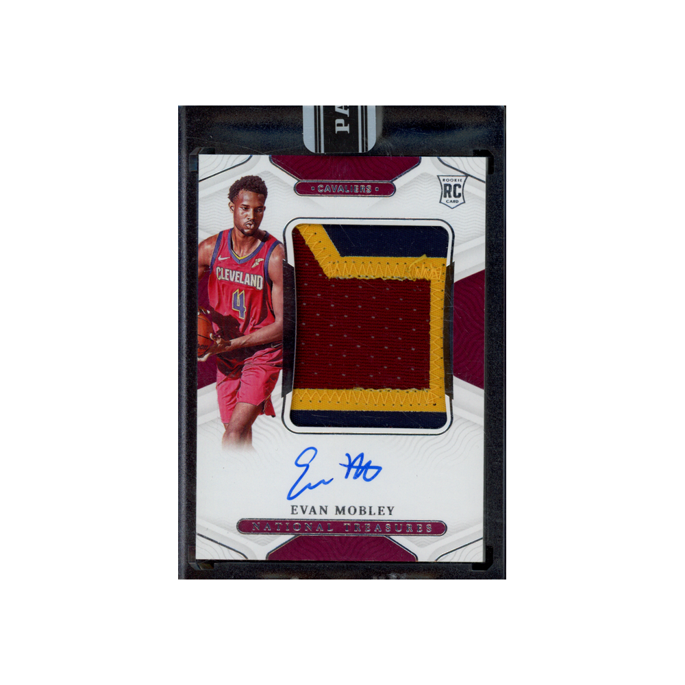Evan Mobley 2021-22 Panini National Treasures Basketball True RPA Black Box 1/1
