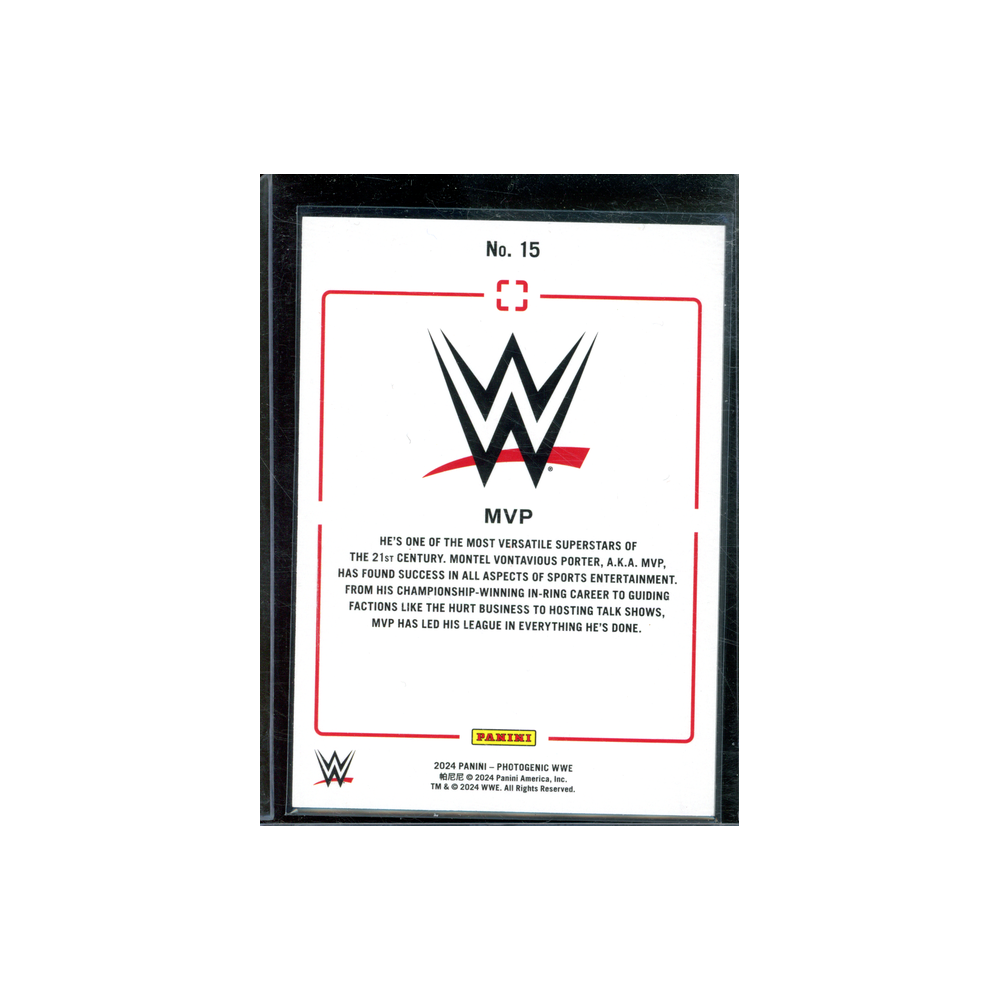 MVP 2022 Panini Impeccable WWE Indelible Ink Auto /25