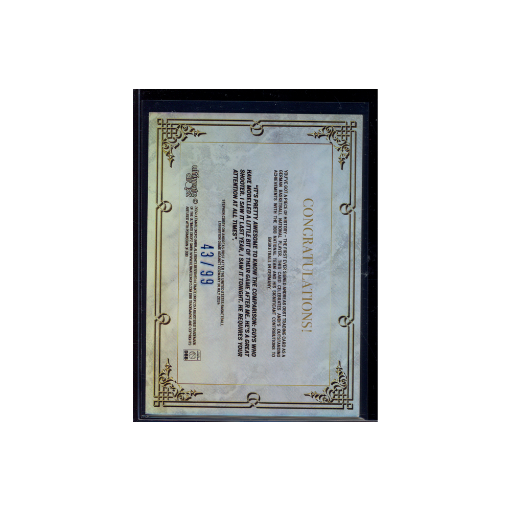 Andreas Obst Ultimate Dropz DBB Feuer & Flamme Auto /99