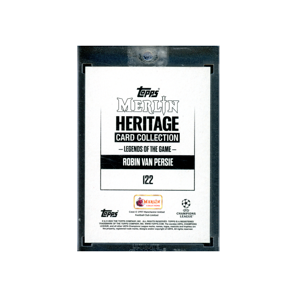 Robin Van Persie 2023 Topps Merlin Auto /25