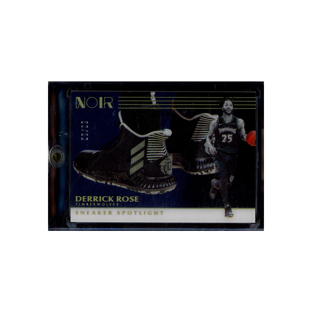 Derrick Rose 2019-20 Panini Noir Basketball Sneaker Spotlight /99