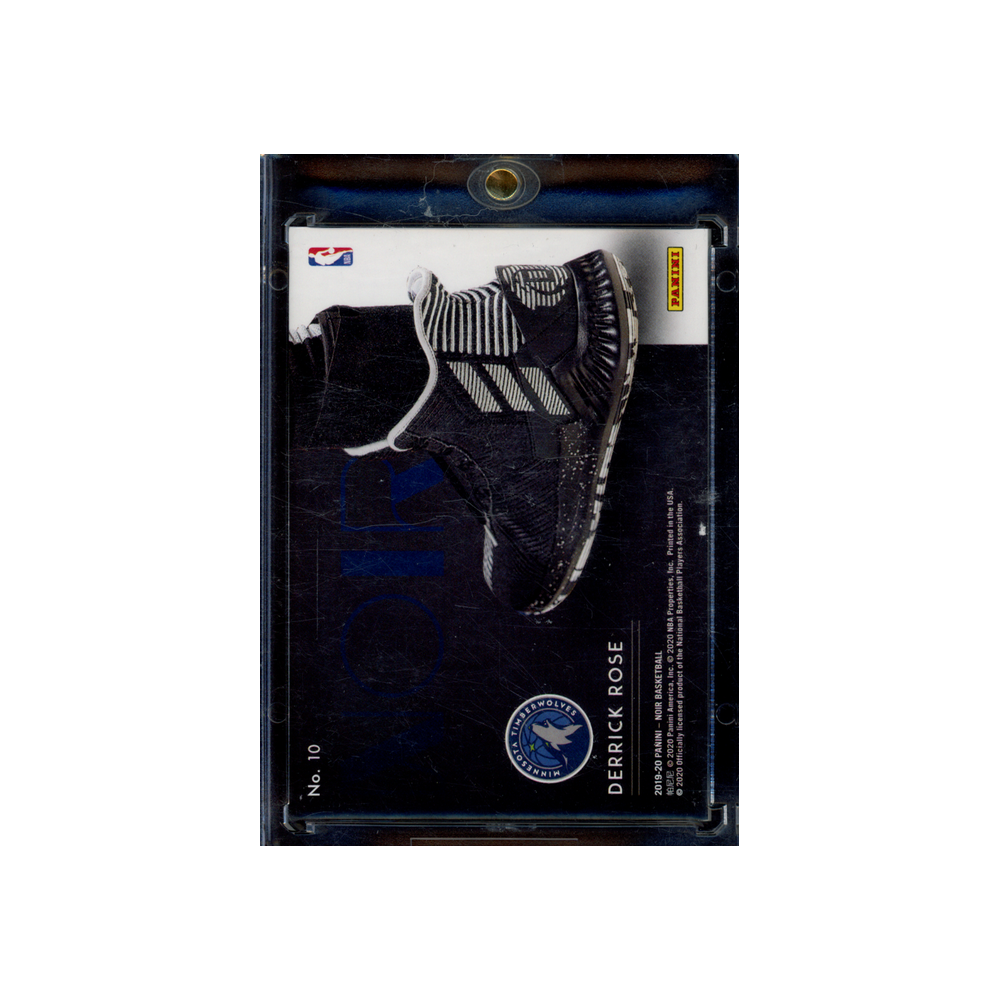 Derrick Rose 2019-20 Panini Noir Basketball Sneaker Spotlight /99