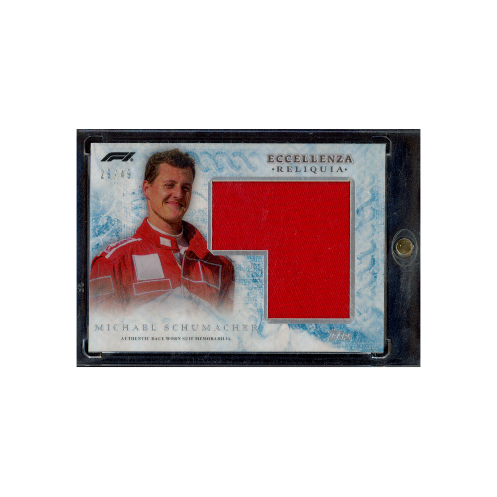 Michael Schumacher 2024 Topps Eccellenza Reliquia Patch /49