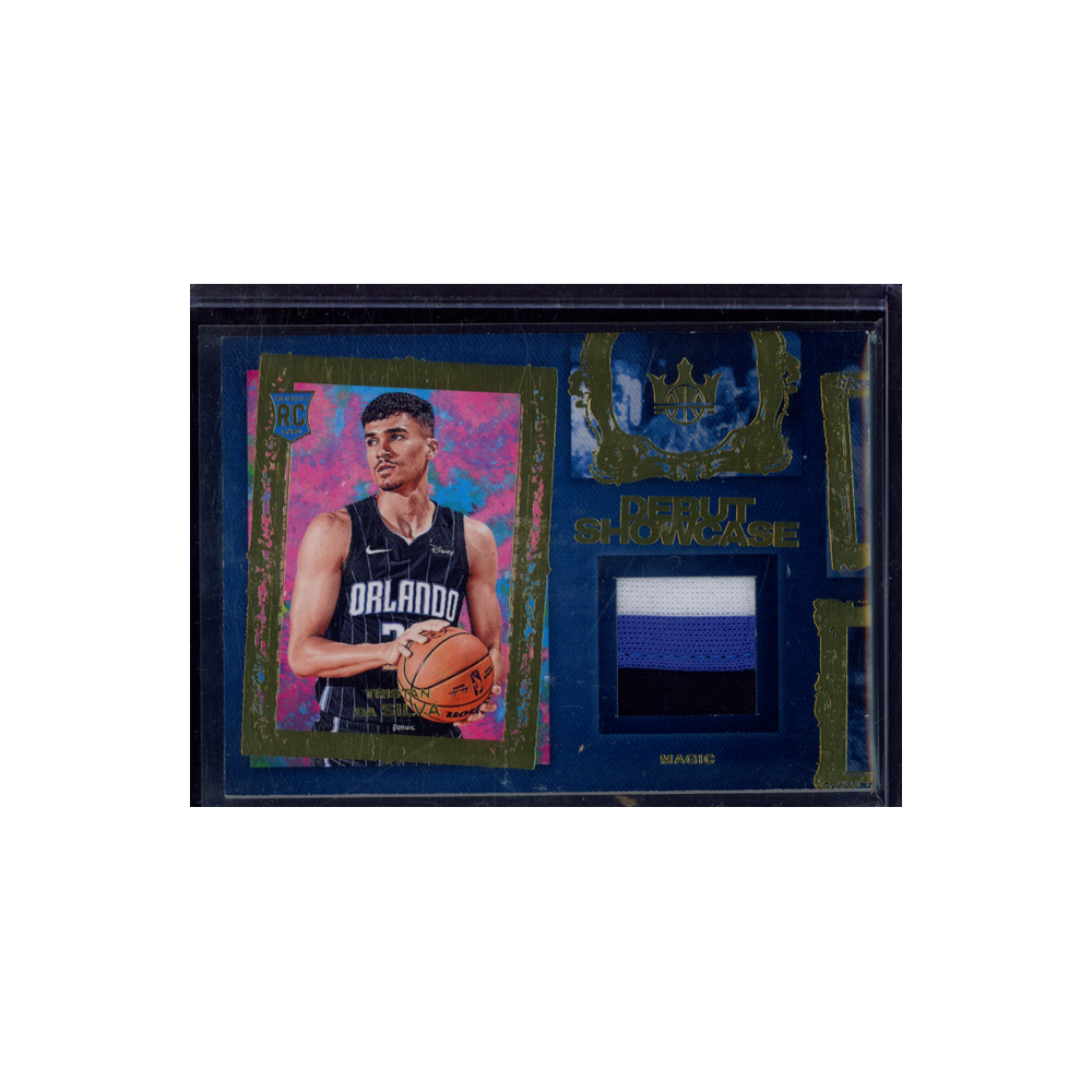 Tristan Da Silva 2024-25 Panini Court Kings Basketball Rookie Swatches