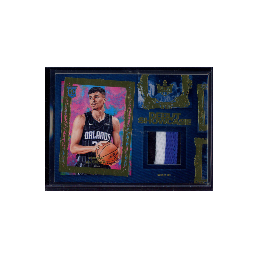 Tristan Da Silva 2024-25 Panini Court Kings Basketball Rookie Swatches