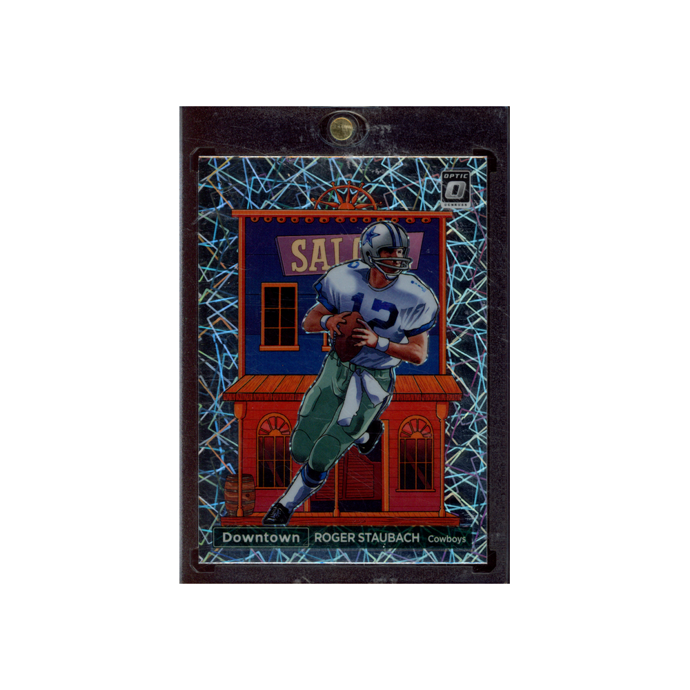 Roger Staubach 2022 Panini Donruss Optic Football Downtown