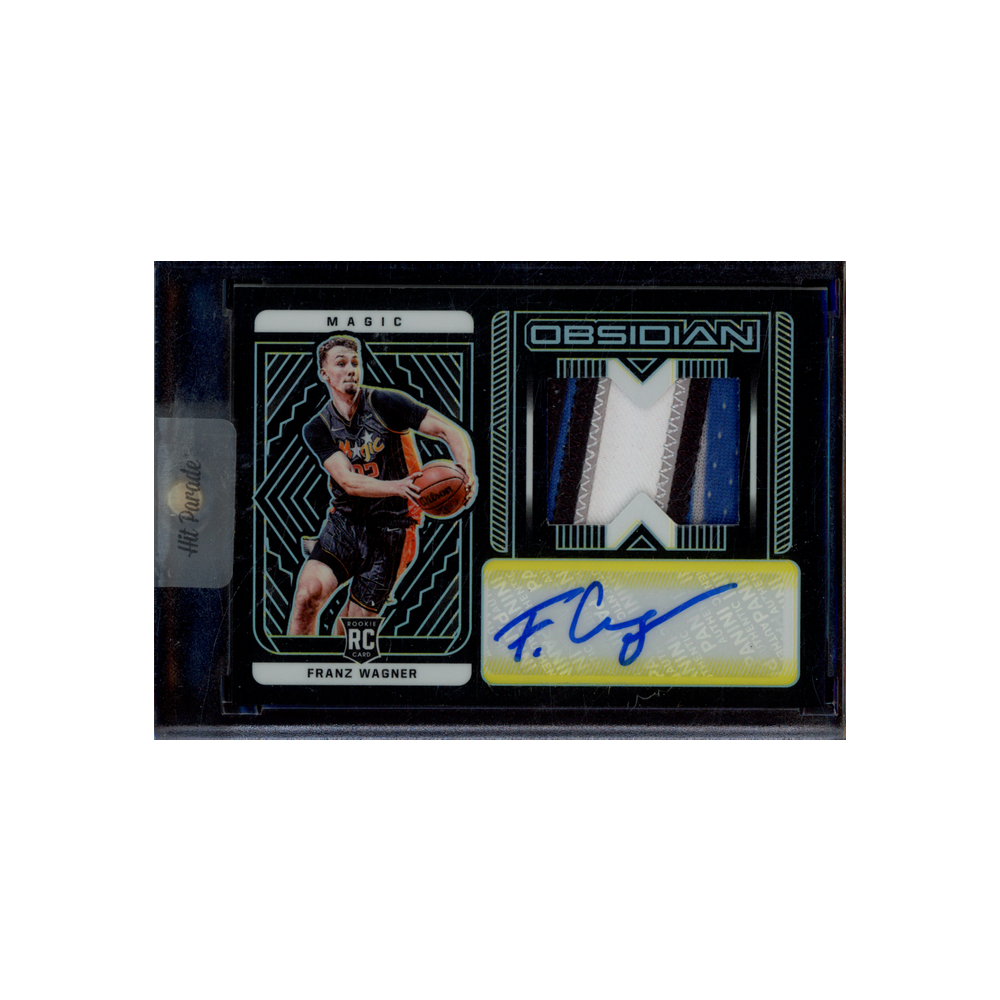 Franz Wagner 2021-22 Panini Obsidian Basketball RPA Gold /10