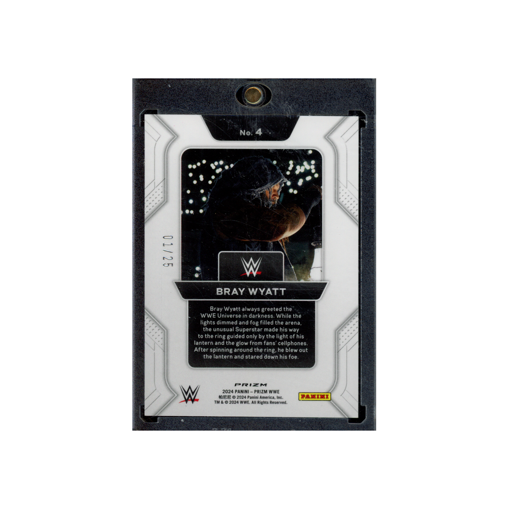 Bray Wyatt 2024 Panini Prizm WWE Prizmatic Mojo Prizm /25
