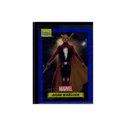 Adam Warlock 2024 Topps Marvel Chrome Blue Wave /150