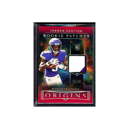 Addison 2023 Panini Origins Football Rookie Patches /99