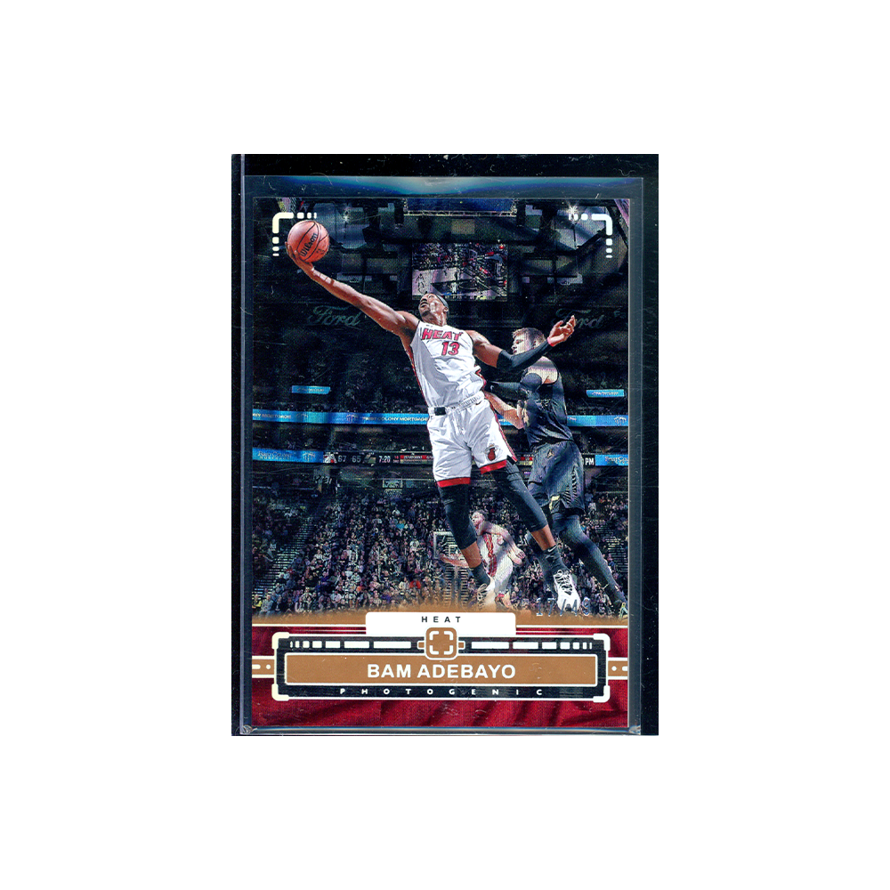 Bam Adebayo 2023-24 Panini Photogenic Basketball Wedges /49