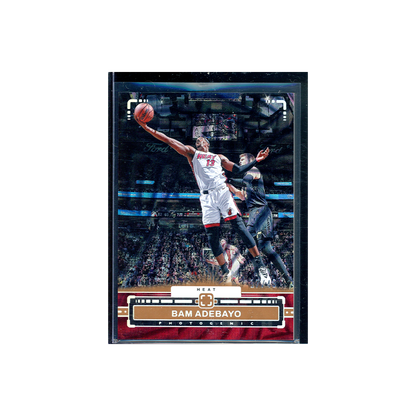 Bam Adebayo 2023-24 Panini Photogenic Basketball Wedges /49