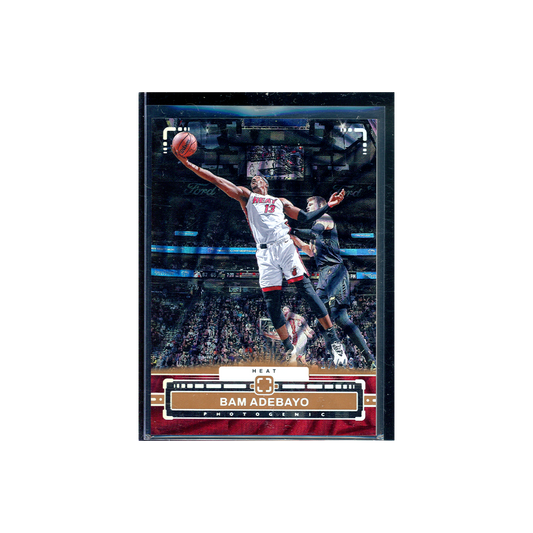 Bam Adebayo 2023-24 Panini Photogenic Basketball Wedges /49