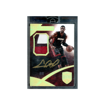 Chris Bosh 2014-15 Panini Eminence Basketball Patch Auto /5