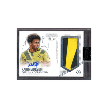 Karim Adeyemi 2022-23 Topps Dynasty Patch Auto /10