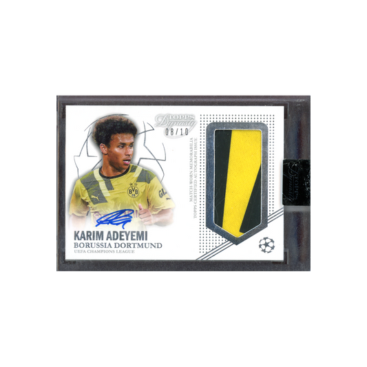 Karim Adeyemi 2022-23 Topps Dynasty Patch Auto /10
