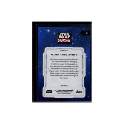 Adventures of BB-8 2024 Topps Star Wars Galaxy Chrome