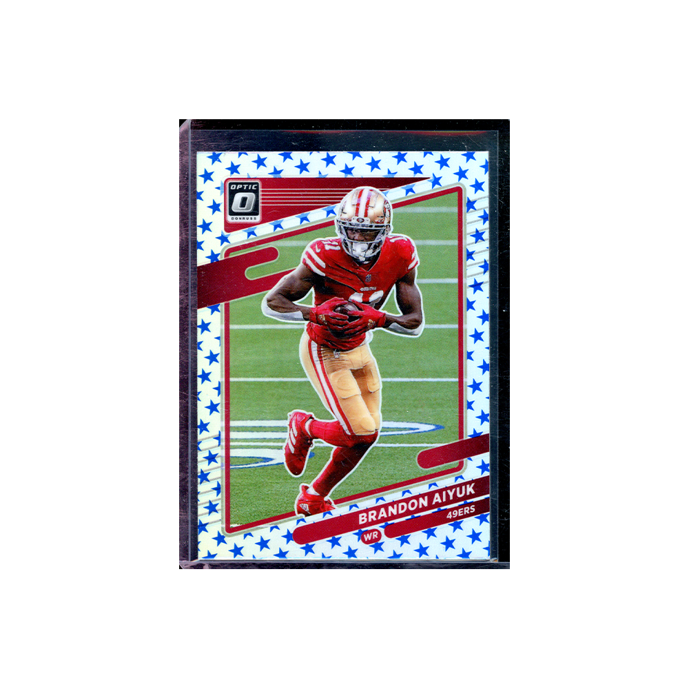 Brandon Aiyuk 2021 Panini Donruss Optic Football Stars