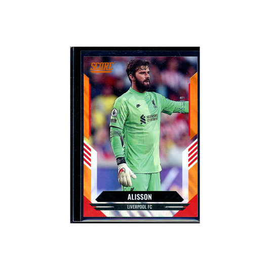 Alisson 2021-22 Panini Score Soccer Orange 25/99