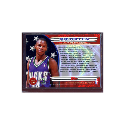 Ray Allen 2000 Topps Finest Basketball World's Finest