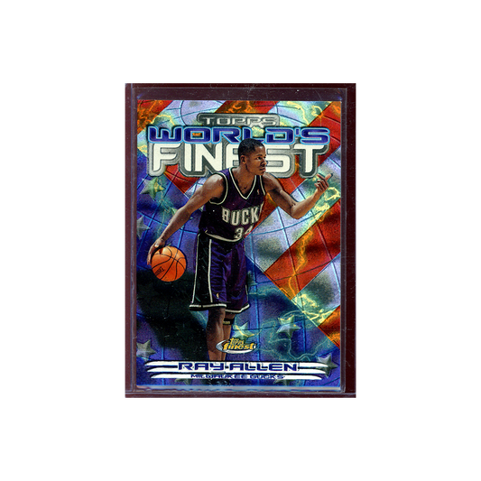 Ray Allen 2000 Topps Finest Basketball World's Finest