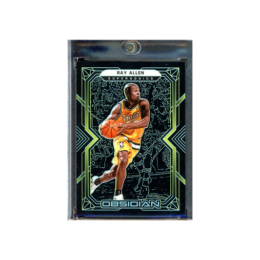 Ray Allen 2021-22 Panini Obsidian Basketball Gold /10