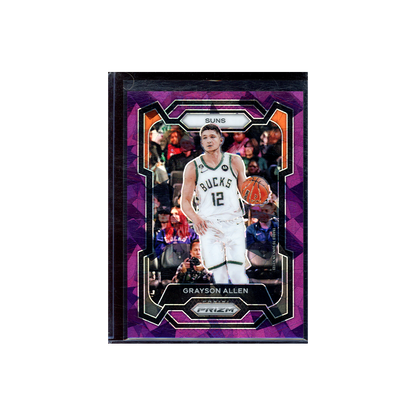 Grayson Allen 2023-24 Panini Prizm Basketball Purple Ice /149