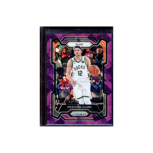 Grayson Allen 2023-24 Panini Prizm Basketball Purple Ice /149