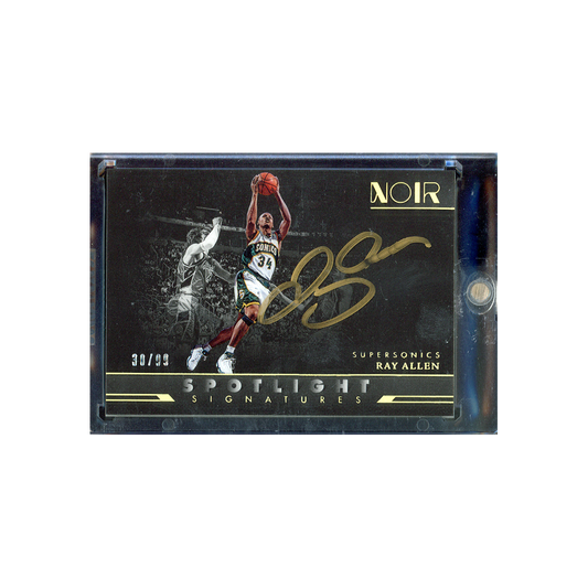 Ray Allen 2022-23 Panini Noir Basketball Spotlight Signatures /99