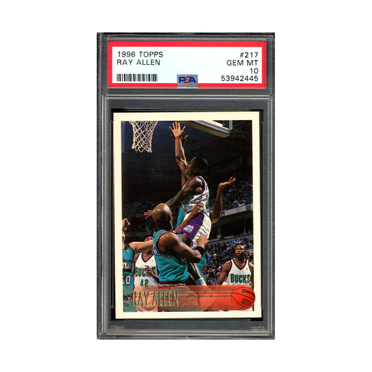 Ray Allen 1996 Topps Rookie PSA 10