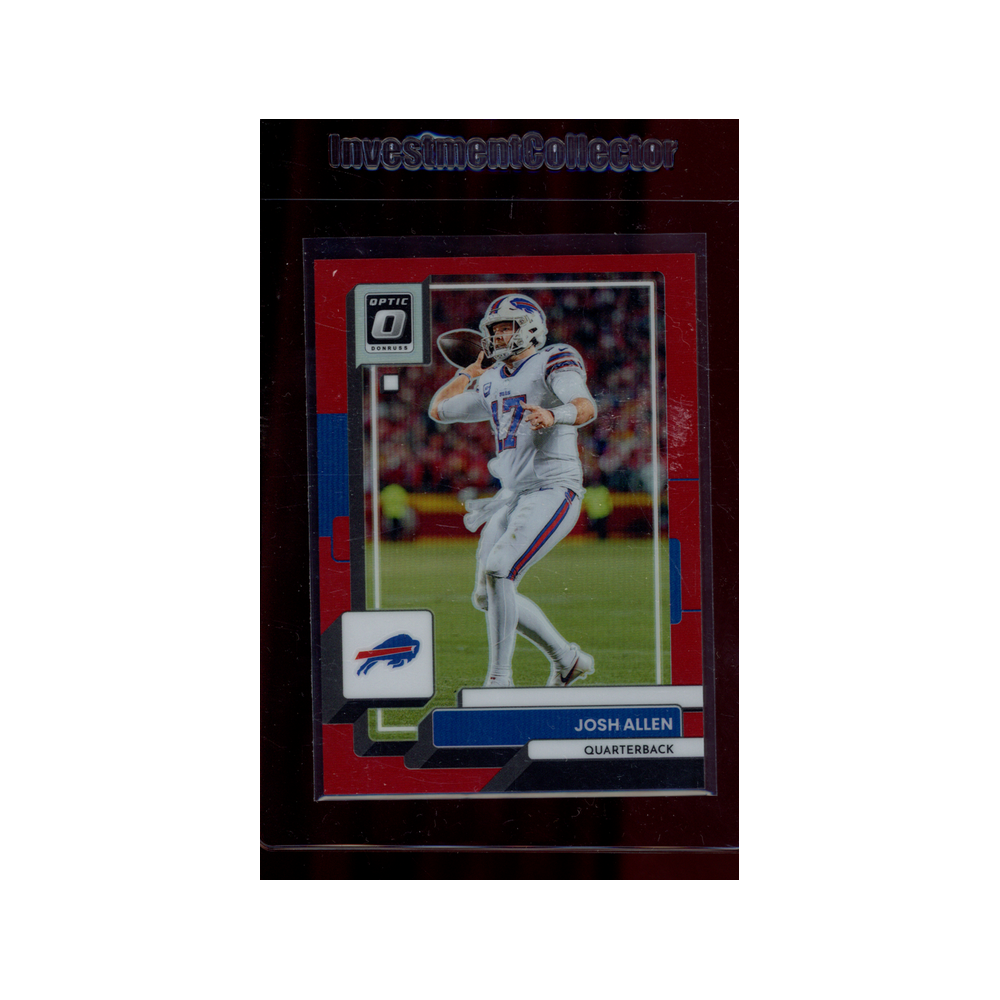 Josh Allen 2022 Panini Donruss Optic Football Red /99