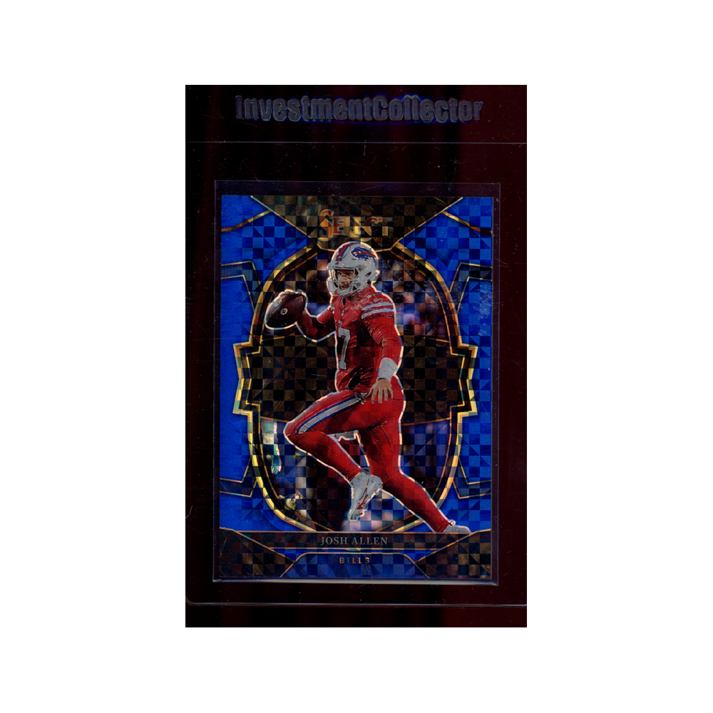Josh Allen 2022 Panini Select Football Blue /199