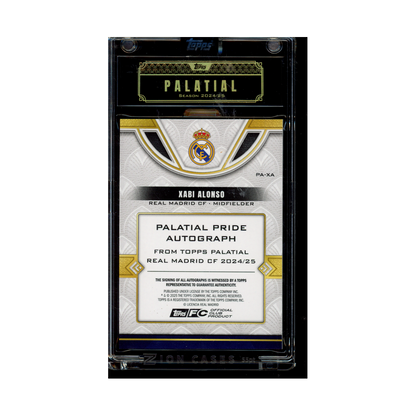 Xabi Alonso 2024-25 Topps Palatial Auto /5