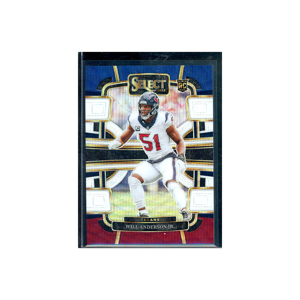 Will Anderson Jr. 2023 Panini Select Football Tri Color Rookie /259