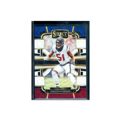 Will Anderson Jr. 2023 Panini Select Football Tri Color Rookie /259