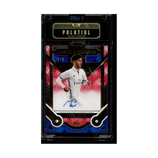 Marco Asensio 2025 Topps Palatial Auto /5