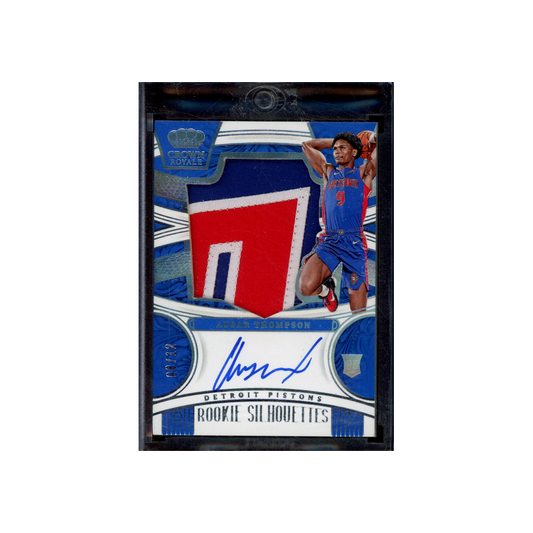 Ausar Thompson 2023-24 Panini Crown Royale Basketball Rookie Silhouettes RPA /12