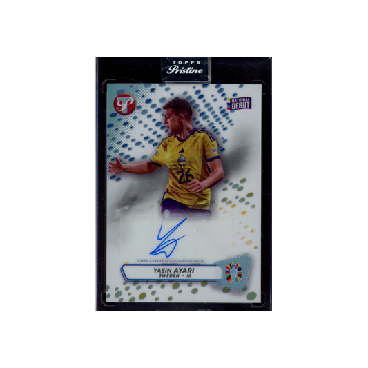 Yasin Ayari 2023 Topps Pristine National Debut Auto