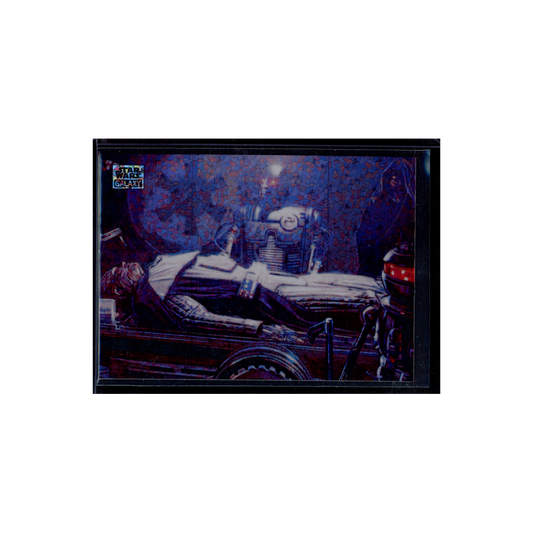 Becoming Darth Vader 2024 Topps Star Wars Galaxy Chrome Mini Diamond