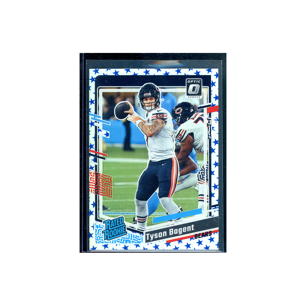 Tyson Bagent 2023 Panini Donruss Optic Rated Rookie Stars