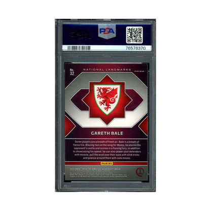 Gareth Bale 2022 Prizm World Cup National Landmarks PSA 10