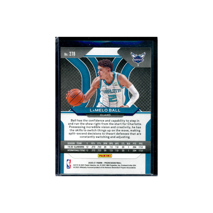 LaMelo Ball 2020-21 Panini Prizm Basketball Rookie