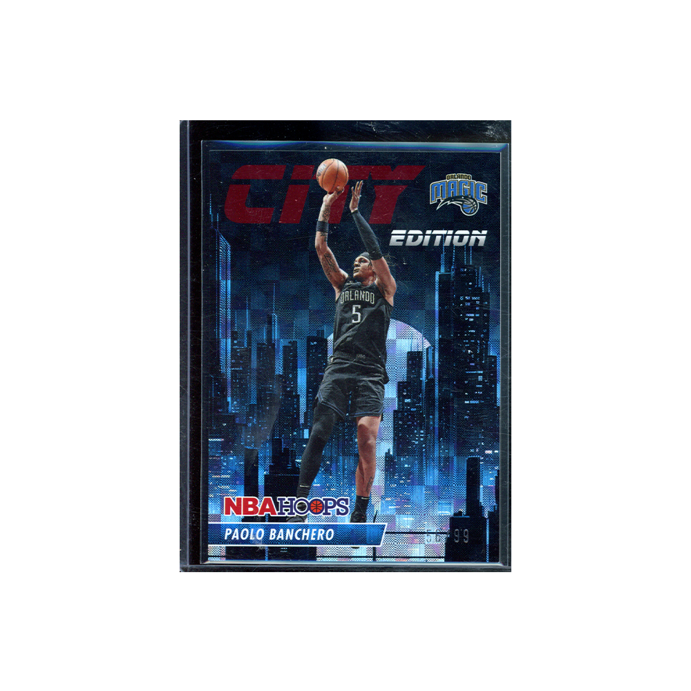 Paolo Banchero 2023-24 Panini Hoops Basketball City Edition Red /99