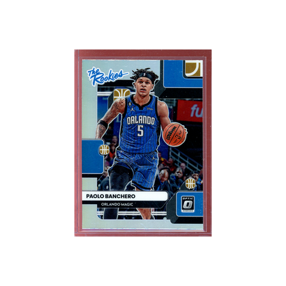 Paolo Banchero 2022-23 Panini Donruss Optic Basketball The Rookies Holo
