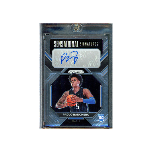 Paolo Banchero 2022-23 Panini Prizm Basketball Rookie Auto