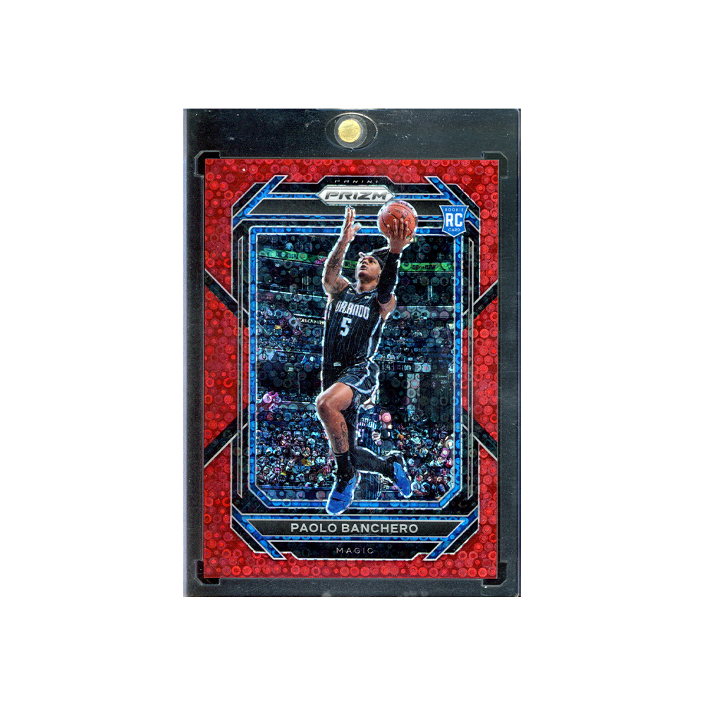 Paolo Banchero 2022-23 Panini Prizm Basketball Red Fast Break Prizm Rookie /100