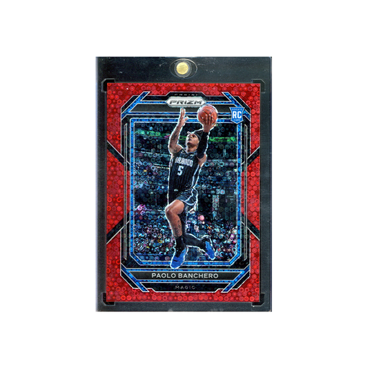 Paolo Banchero 2022-23 Panini Prizm Basketball Red Fast Break Prizm Rookie /100