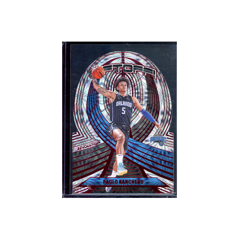 Paolo Banchero 2022-23 Panini Revolution Basketball Liftoff Die-Cut Rookie Asia