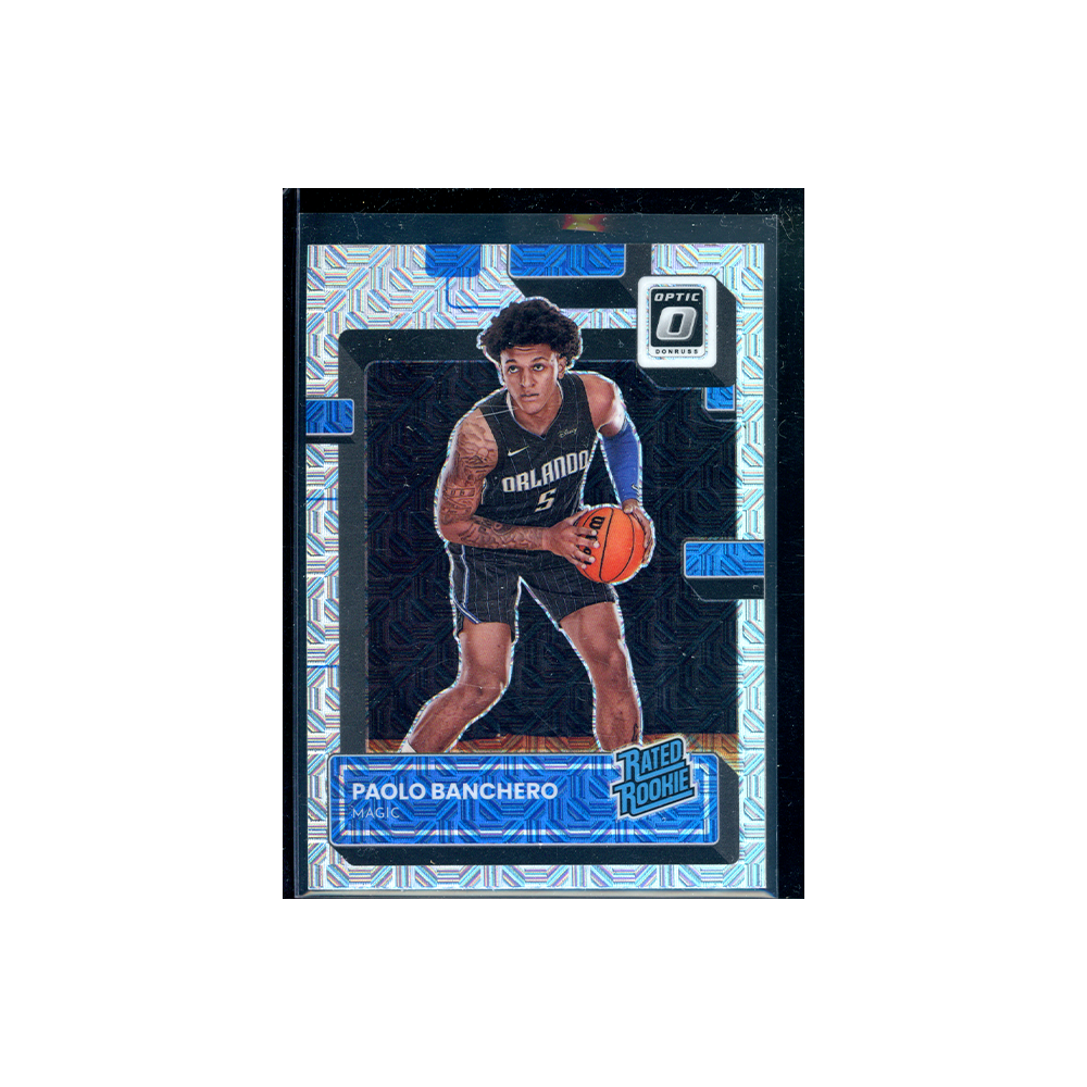 Paolo Banchero 2022-23 Panini Donruss Optic Basketball Rated Rookie Choice