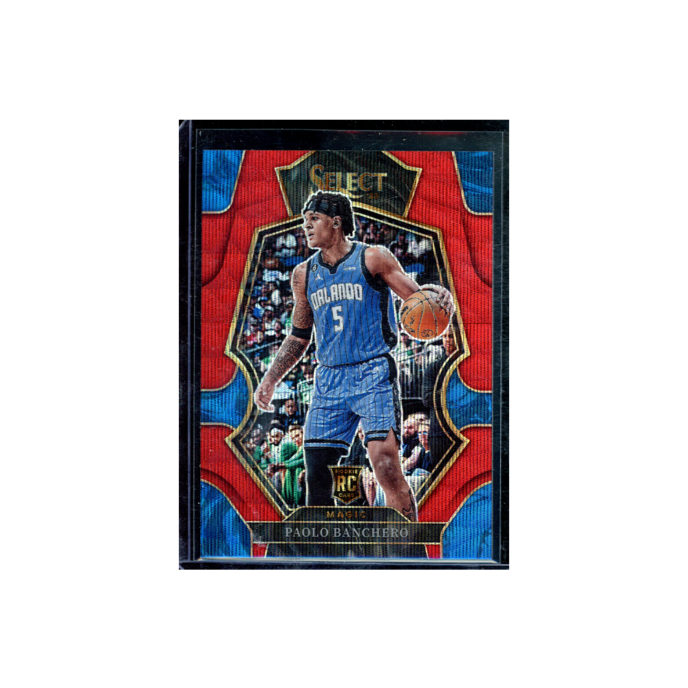 Paolo Banchero 2022-23 Panini Select Basketball Red Wave Rookie